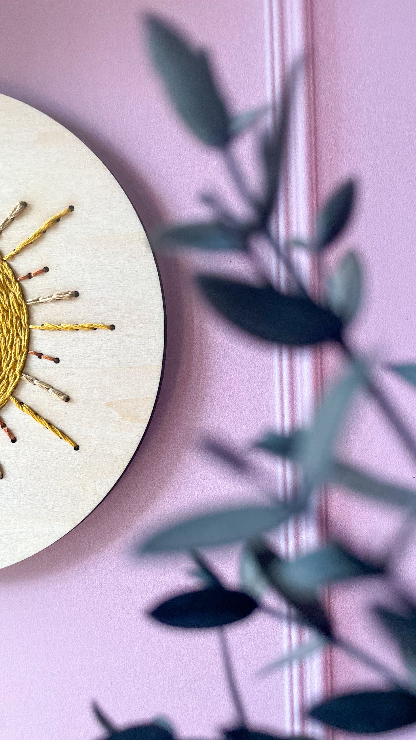 Kit de broderie soleil