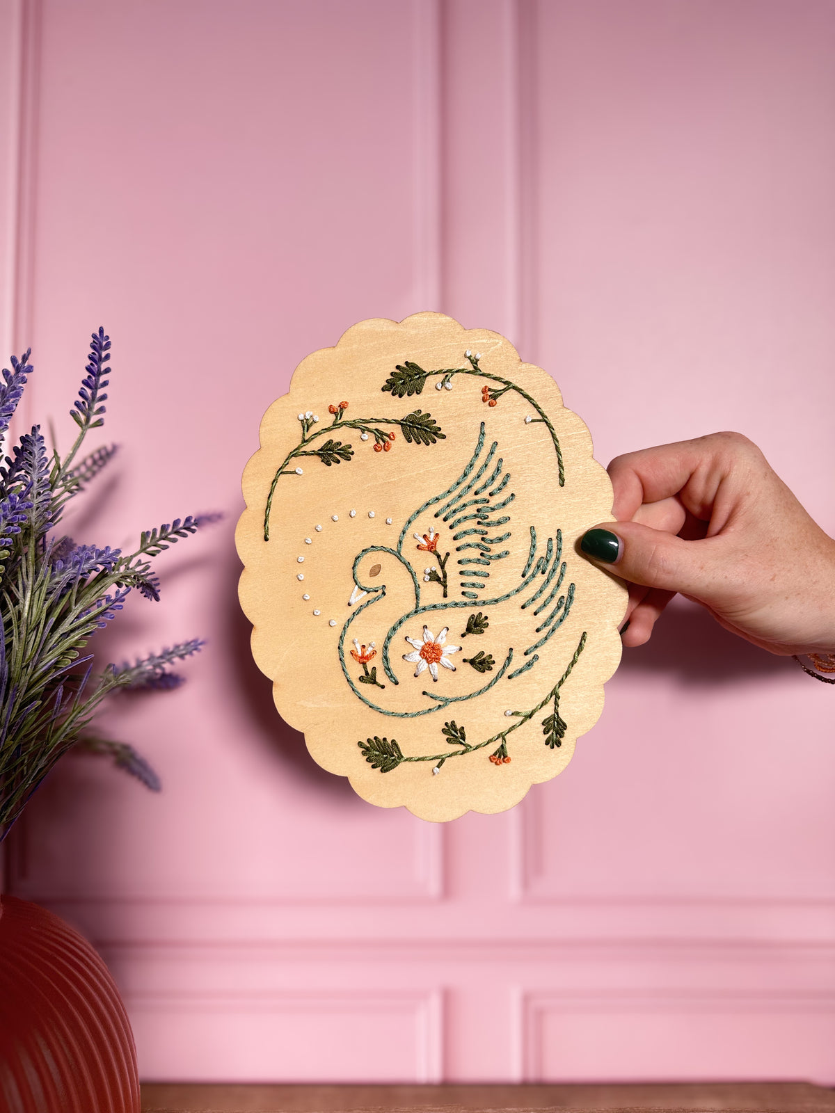Kit de broderie Paloma - En collaboration avec Flourishing Fibers