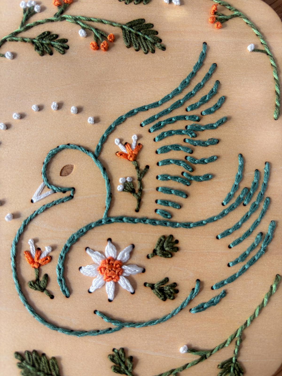 Kit de broderie Paloma - En collaboration avec Flourishing Fibers