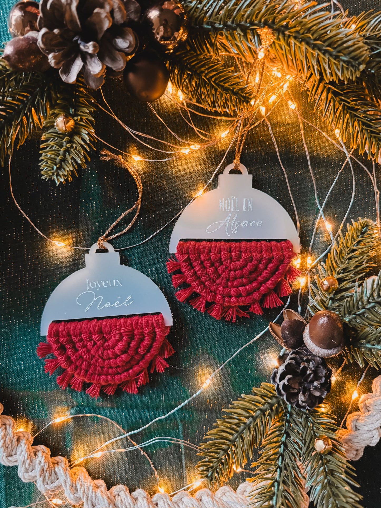 Boules de Noël - Edition rouge